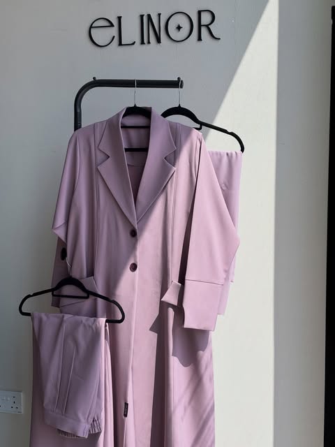 Elinor tailored lilac design
